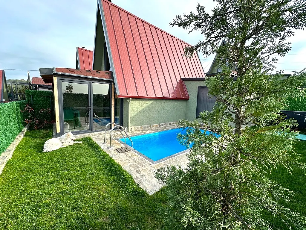 Patya Bungalov evlerinin gündüz dış görünümü