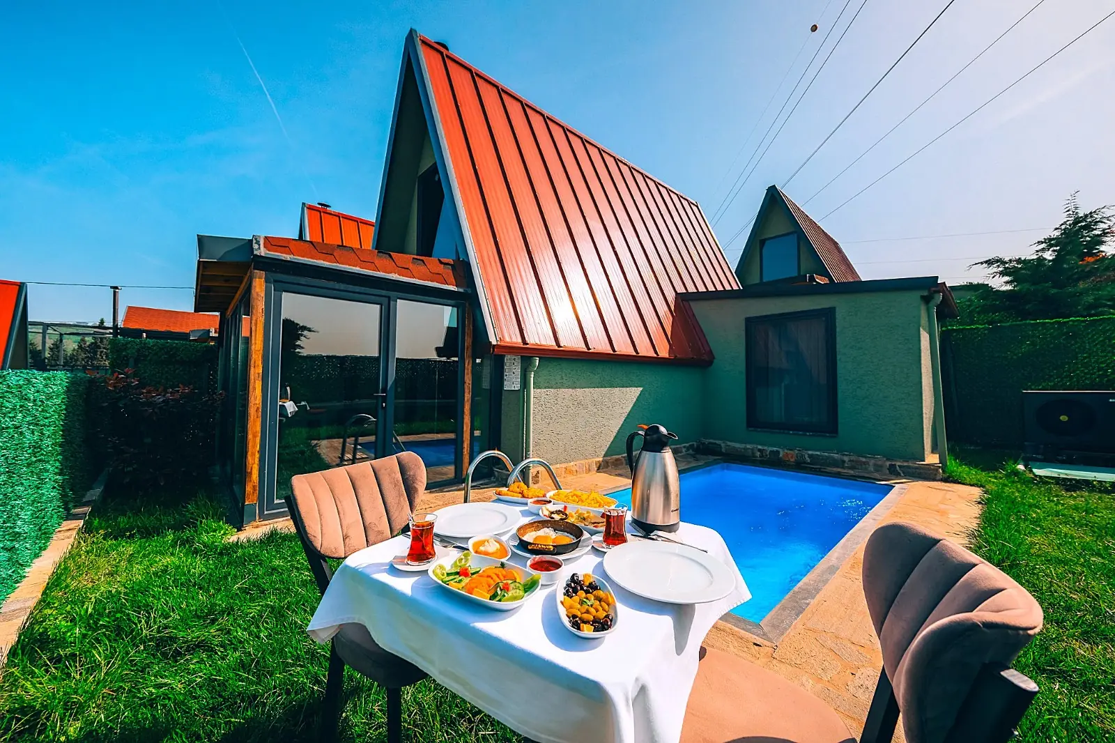 Karamürsel Patya Bungalov özel havuzlu ev